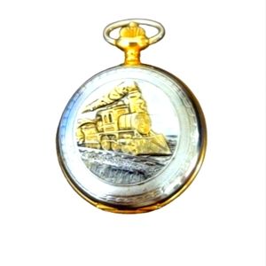 Wrangler Full Hunter Quartz Pocket Watch